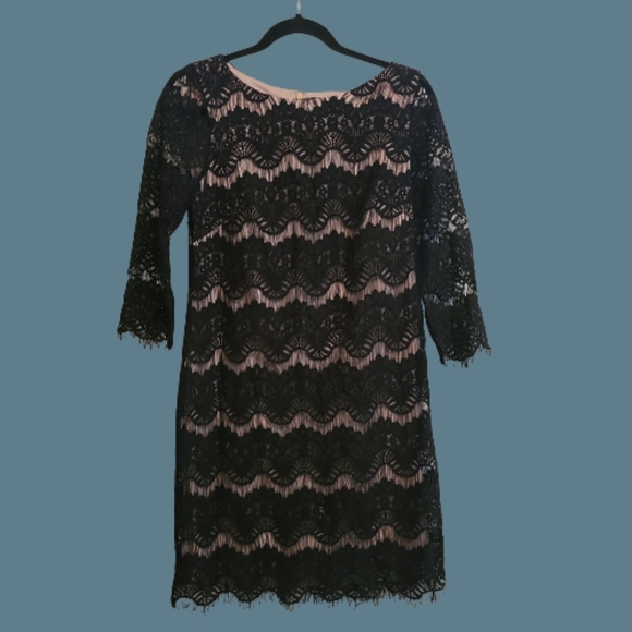 NWOT Jessica Howard Overlay Dress - Picture 1 of 7